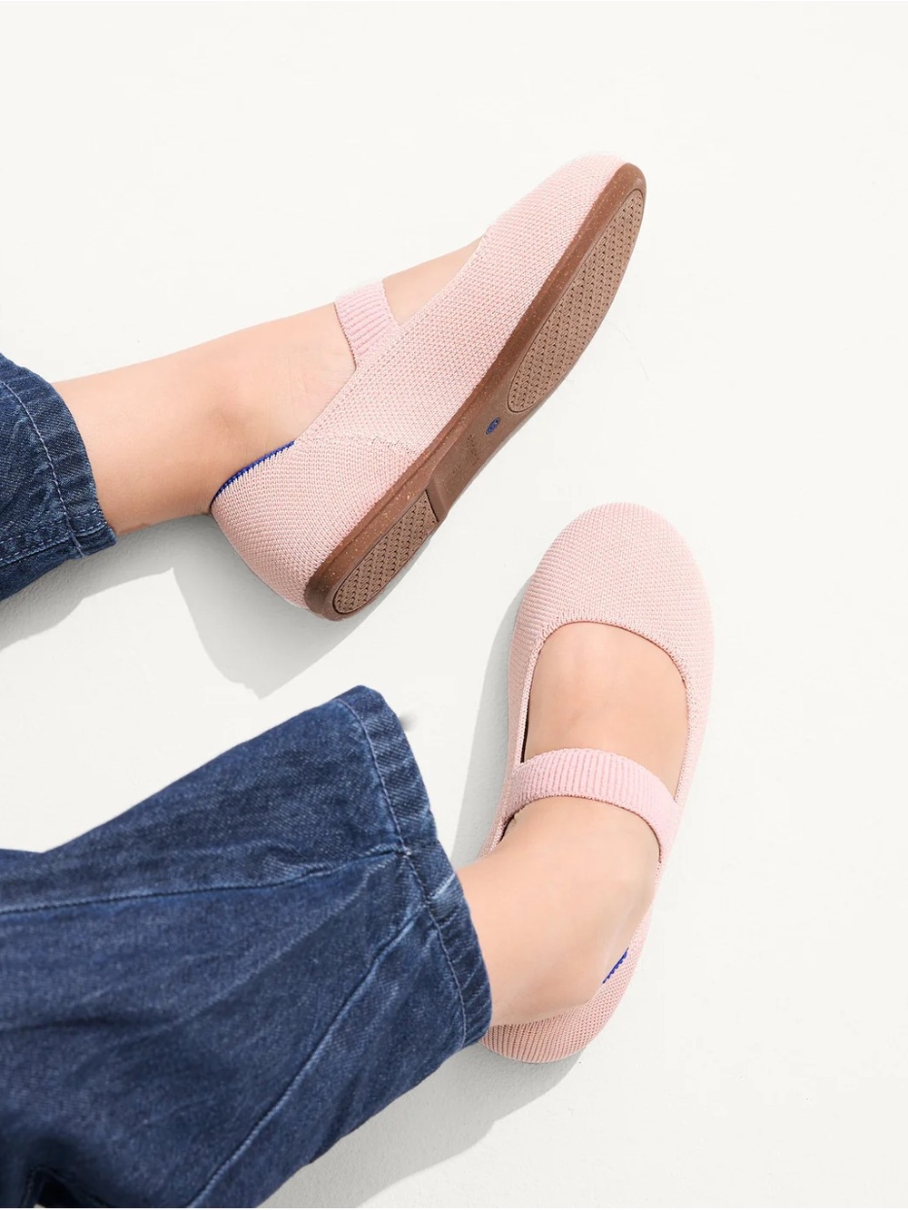 ROTHY’S The Kids Mary Jane’s in Ballerina